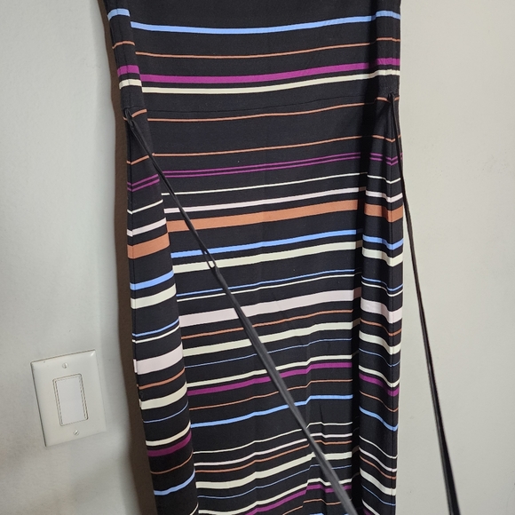 NWT WHBM Convertible Skirt Dress Stripe Jersey Knit Size Medium - Picture 12 of 16